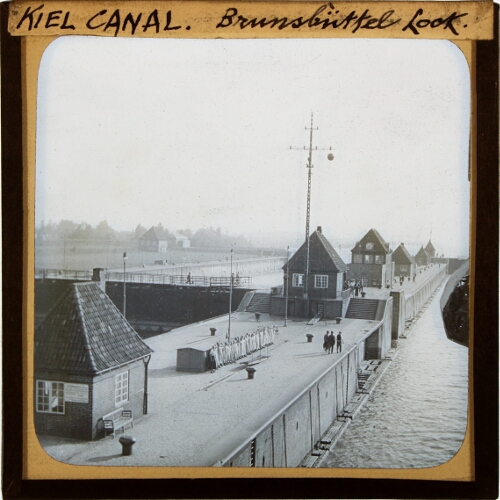 Kiel Canal. Brunsbüttel Lock