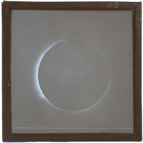 Eclips van 1901, protuberansen