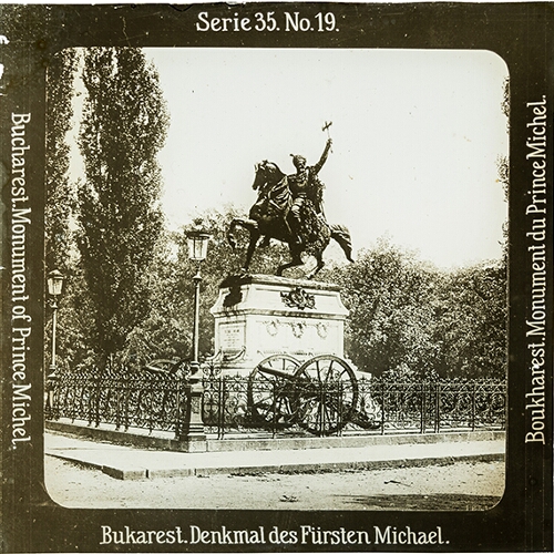 Bukarest. Denkmal des Fürsten Michael