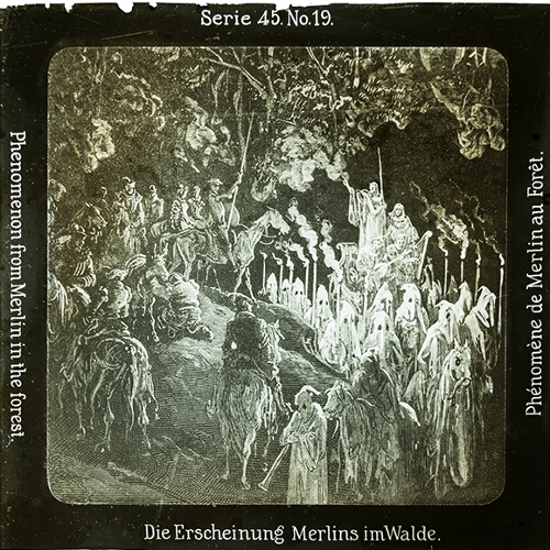 Die Erscheinung Merlins im Walde