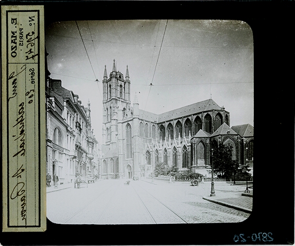 Gand, cathédrale St Bavon – secondary view of slide