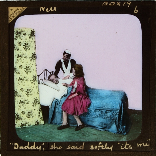 'Daddy,' she said softly, 'Daddy, it's me'