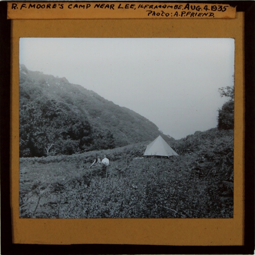 R.F. Moore's Camp near Lee, Ilfracombe