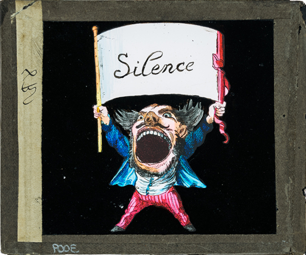 Silence – secondary view of slide