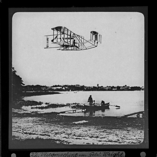 Flugmaschine von Wright.
