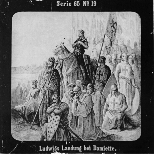 Ludwigs Landung bei Damiette.