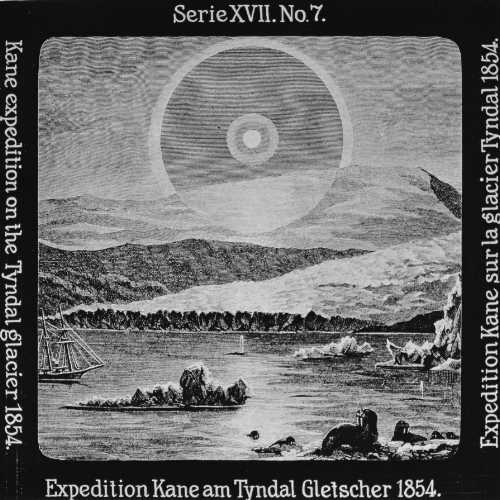 Expedition Kane am Tyndal Gletscher 1854.