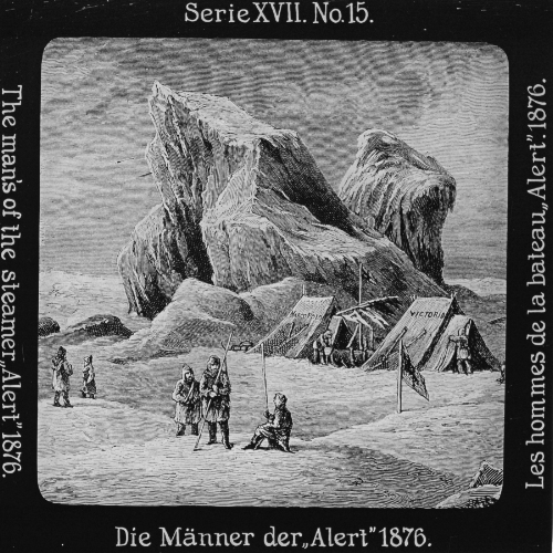 Die Männer der 'Alert' 1876.