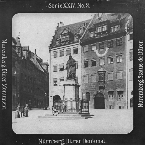 Nürnberg. Dürer-Denkmal.