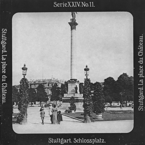 Stuttgart. Schlossplatz.