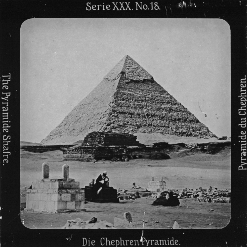 Die Chephren Pyramide.