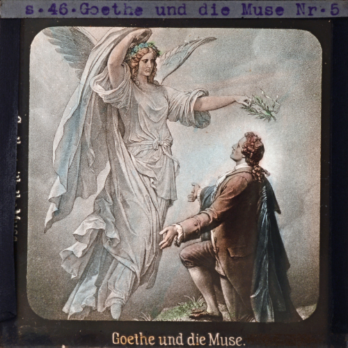 Goethe und die Muse.