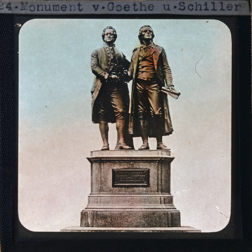 Goethe-und Schiller-Denkmal.