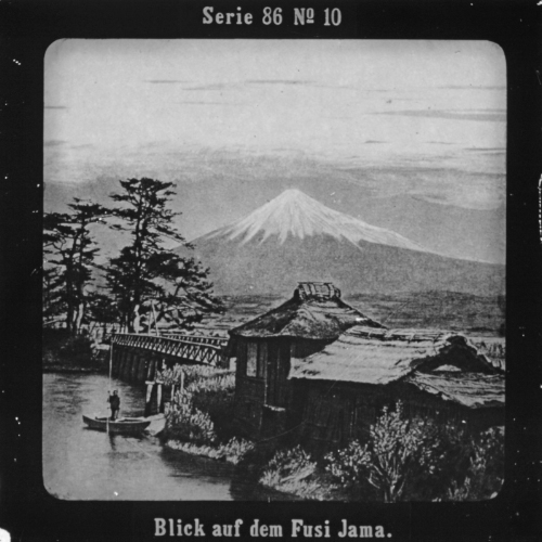 Blick auf dem Fuji Jama.