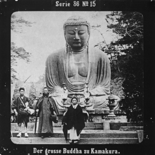 Der grosse Buddha zu Kamakura.