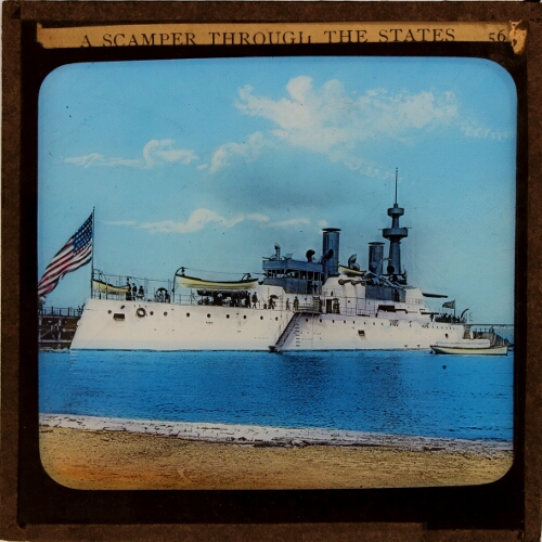 Model of United States Battleship, Chicago Exhibition