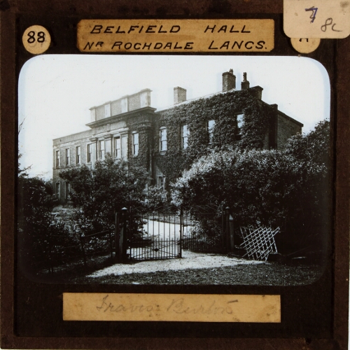Belfield Hall, near Rochdale, Lancashire