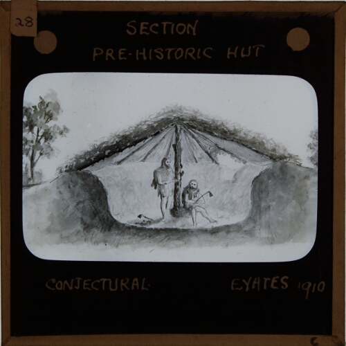 Section Pre-Historic Hut, Conjectural