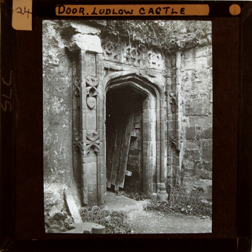 Door, Ludlow Castle