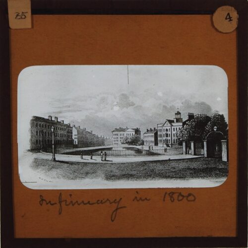 Infirmary in 1800