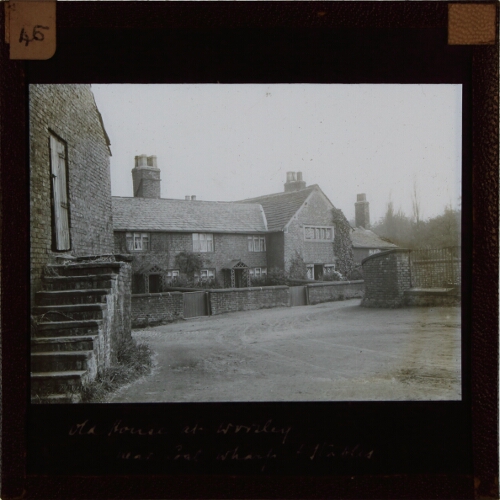 Old House at Worsley near Coal Wharf and Stables