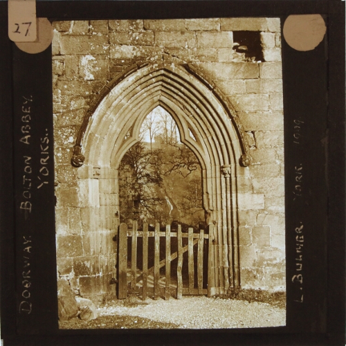Doorway, Bolton Abbey, Yorkshire