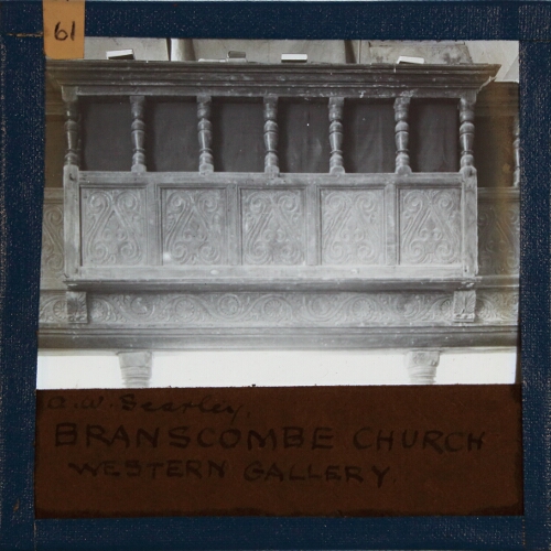 Branscombe Church, Western Gallery