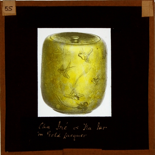 Cha Iré or Tea Jar in Gold Lacquer