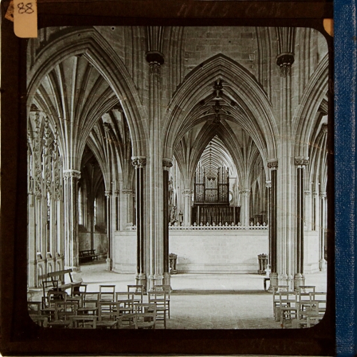 Interior of unidentified church or cathedral