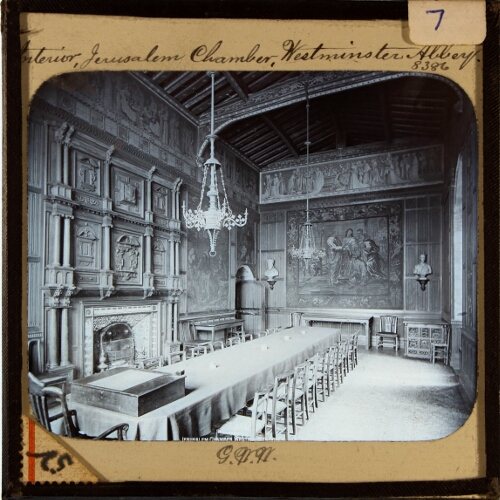 Interior, Jerusalem Chamber, Westminster Abbey