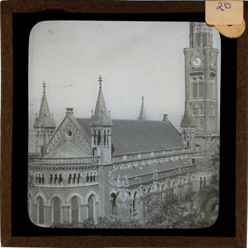 Bombay University buildings, with Rajabai Clock Tower