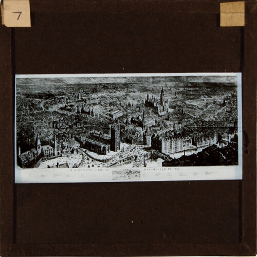 A Bird's-Eye View of Manchester in 1889