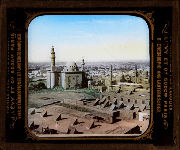 Cairo from the Citadel -- Mosque of Sultan Hassan