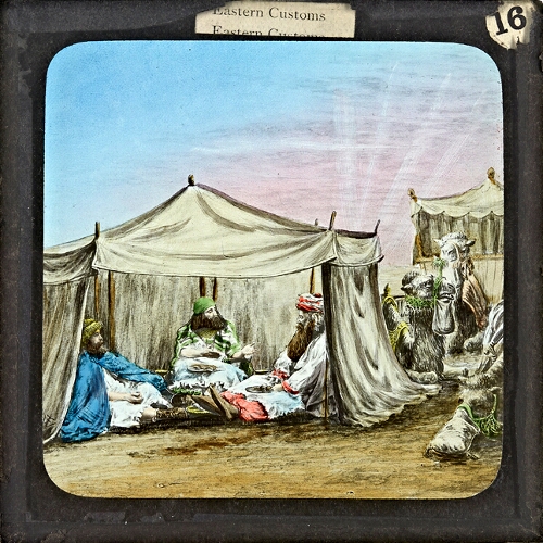 An Arab tent