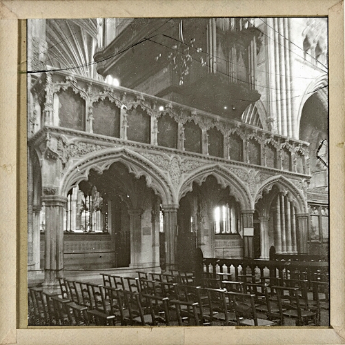 Exeter Cathedral, The Choir Screen