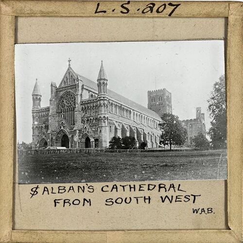St Albans Cathedral from South West