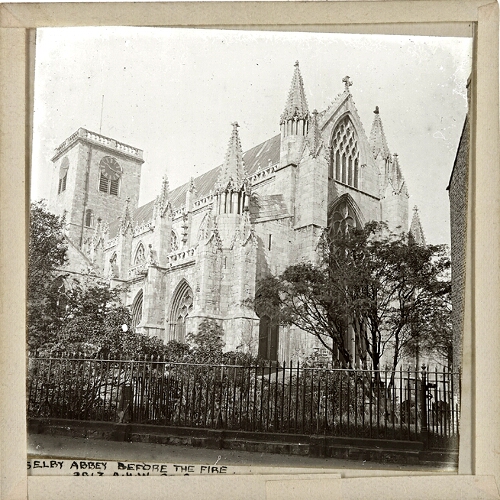 Selby Abbey Before the Fire