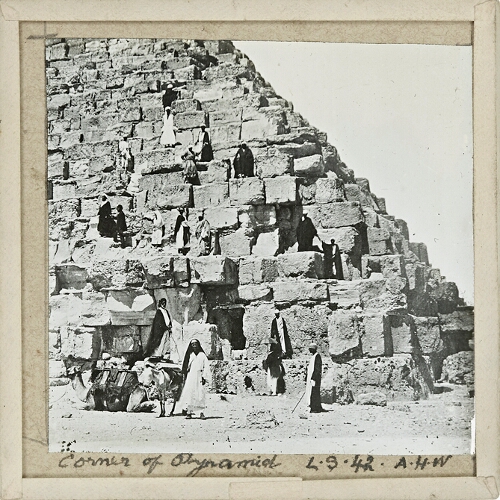 Egypt, Corner of Pyramid