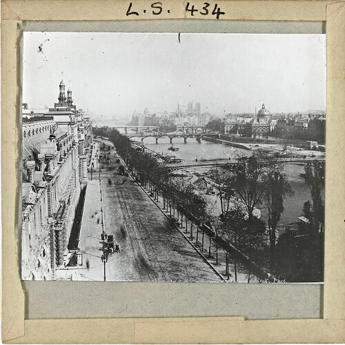 Paris, the Seine from Louvre