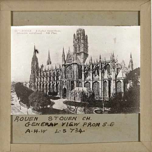 Rouen, St Ouen Church, General View from S.E.