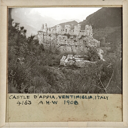 Castle D'Appia, Ventimiglila, Italy