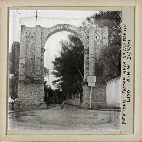 Mentone, Roman Arch near Cap Martin