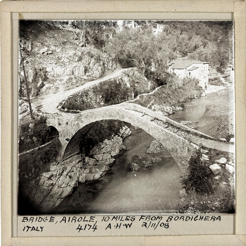 Bridge, Airole, Ten Miles from Bordighera