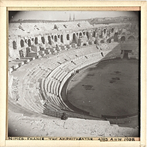 Nimes, France, the Amphitheatre