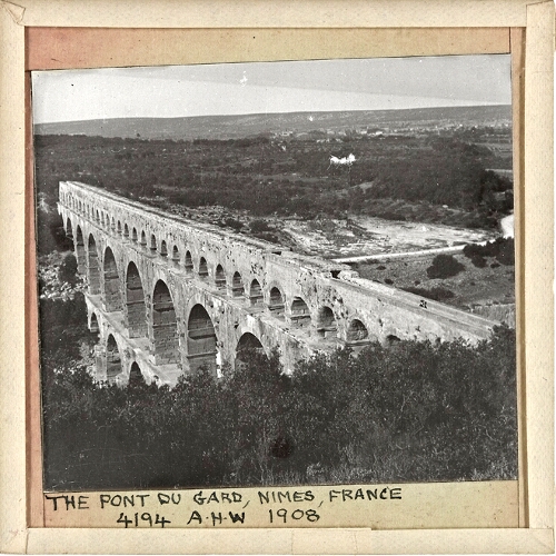 The Pont du Gard, Nimes, France