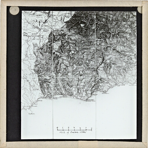 Bordighera, Large Scale Map of District