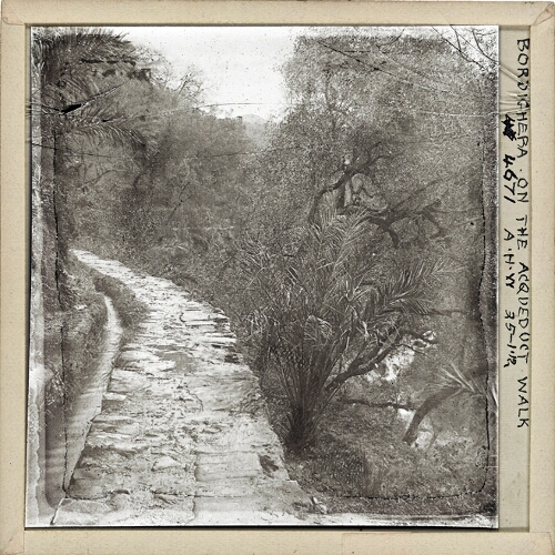 Bordighera, on the Acqueduct Walk