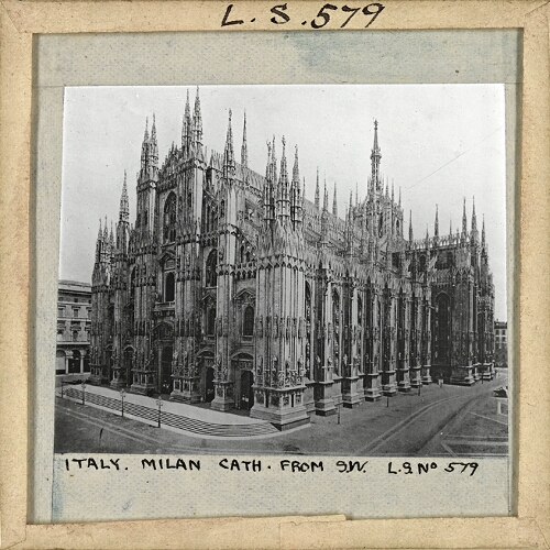 Italy, Milan Cathedral from S.W.