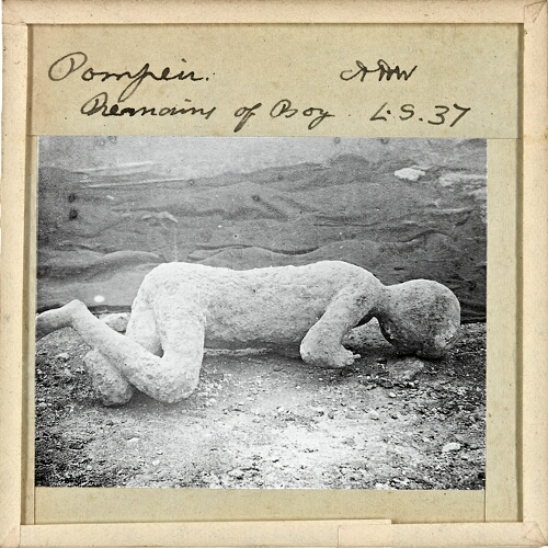 Pompeii. Remains of Boy