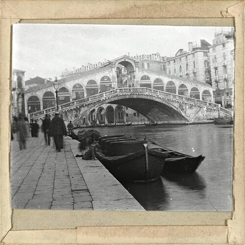 Venice, Rialto Bridge, Near View